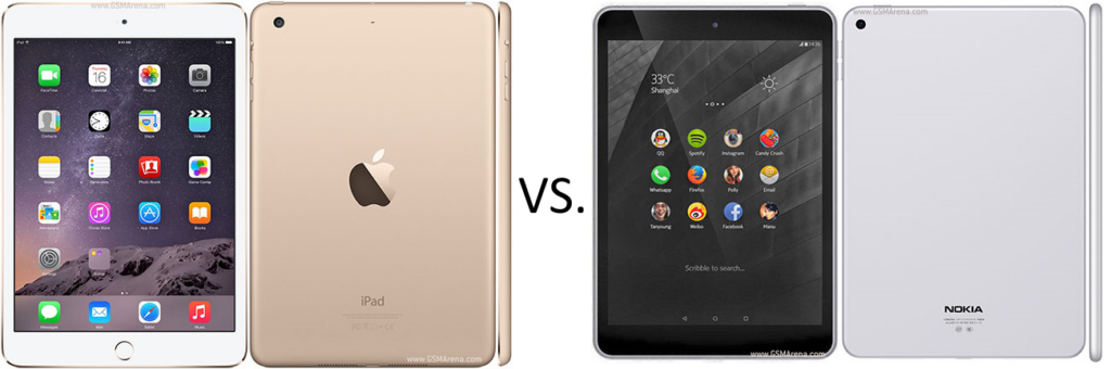iPad Mini 3 vs Nokia N1