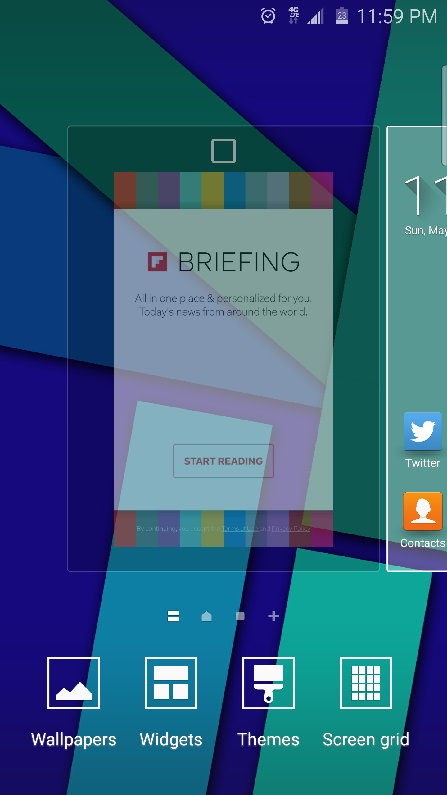 Galaxy S6 Flipboard disable