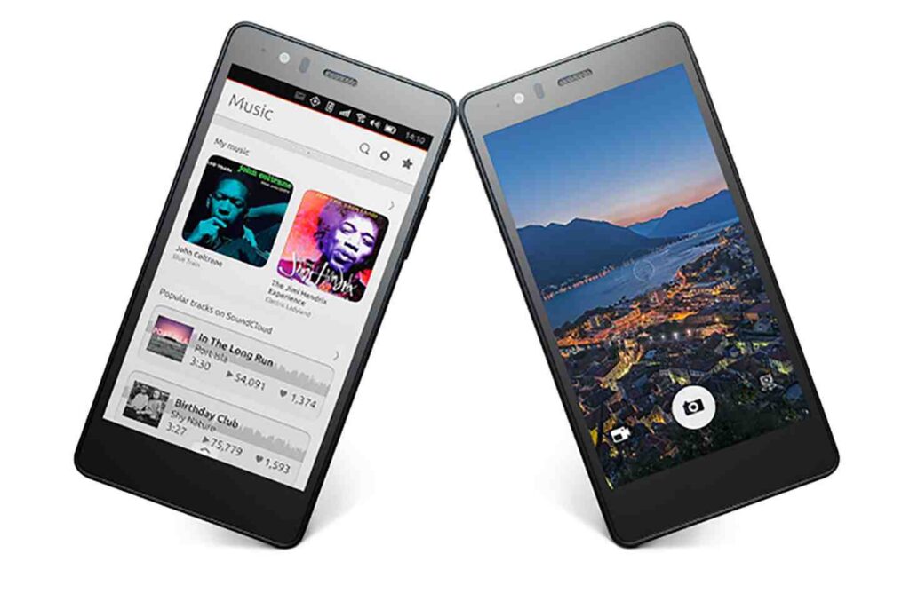 Ubuntu Phone Aquaris E5 2
