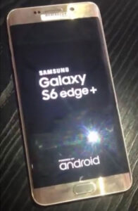 Samsung S6 edge+ boot
