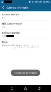 HTC One M9 Android Marshmallow Sense 7.0 screenshot 14