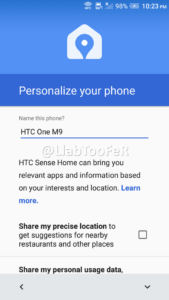 HTC One M9 Android Marshmallow Sense 7.0 screenshot 3