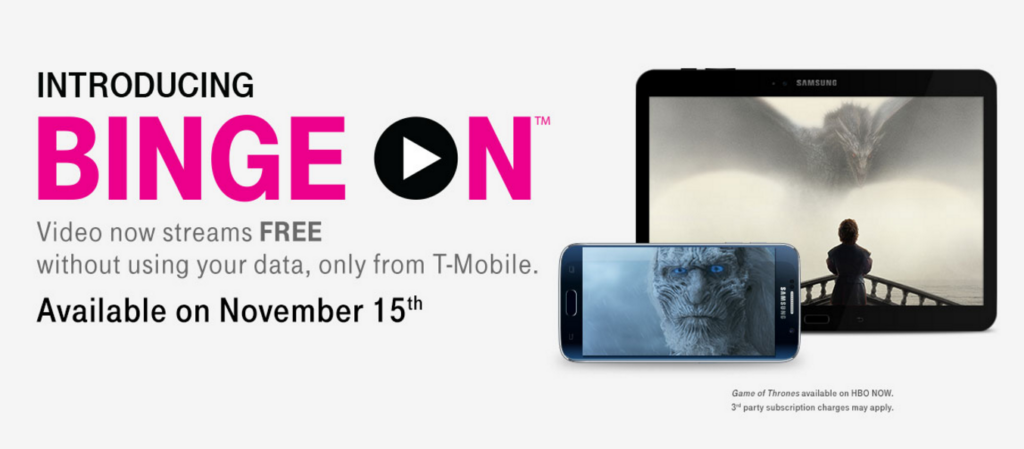 T-Mobile Binge On