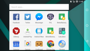 Google App app drawer