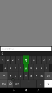 Lumia 950 XL theme keyboard