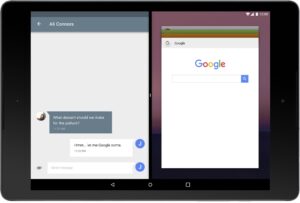 Android N Multi-window tablet