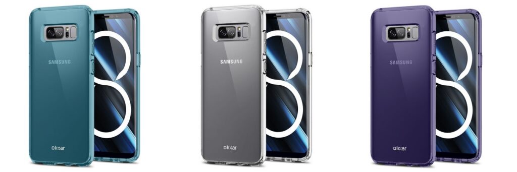 Galaxy Note 8 different cases