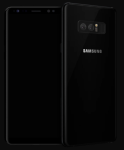 Galaxy Note 8 full render