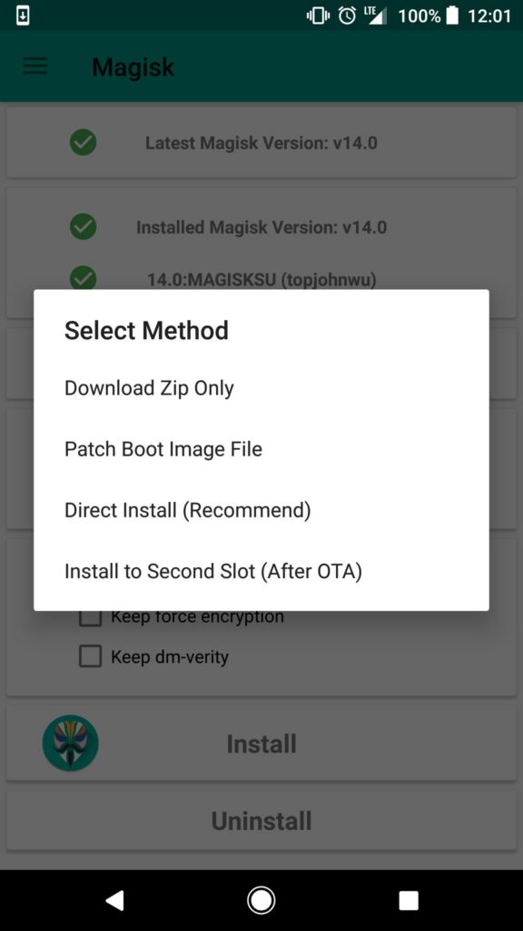 Magisk can survive OTA updates