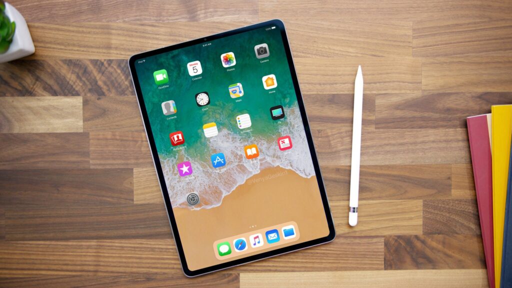 2018 iPad Pro on desk