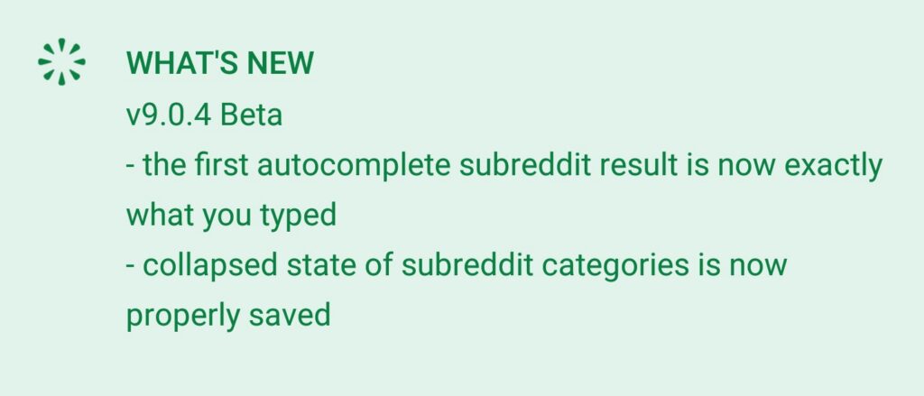 Relay For Reddit Release Notes