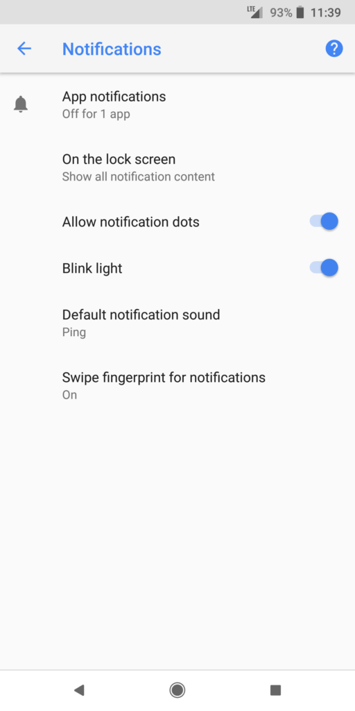 Pixel 2 enable notification light 3