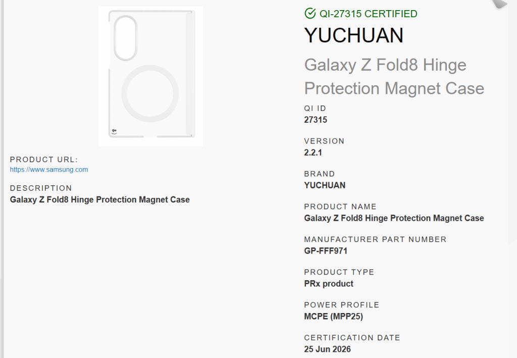 Galaxy Z Fold8 Case